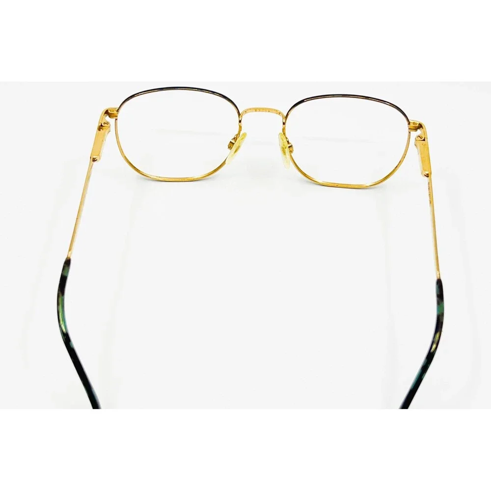 Marchon Eyeglass Frames Mens Gold Green Thesis Hunter GEP 53-19-140